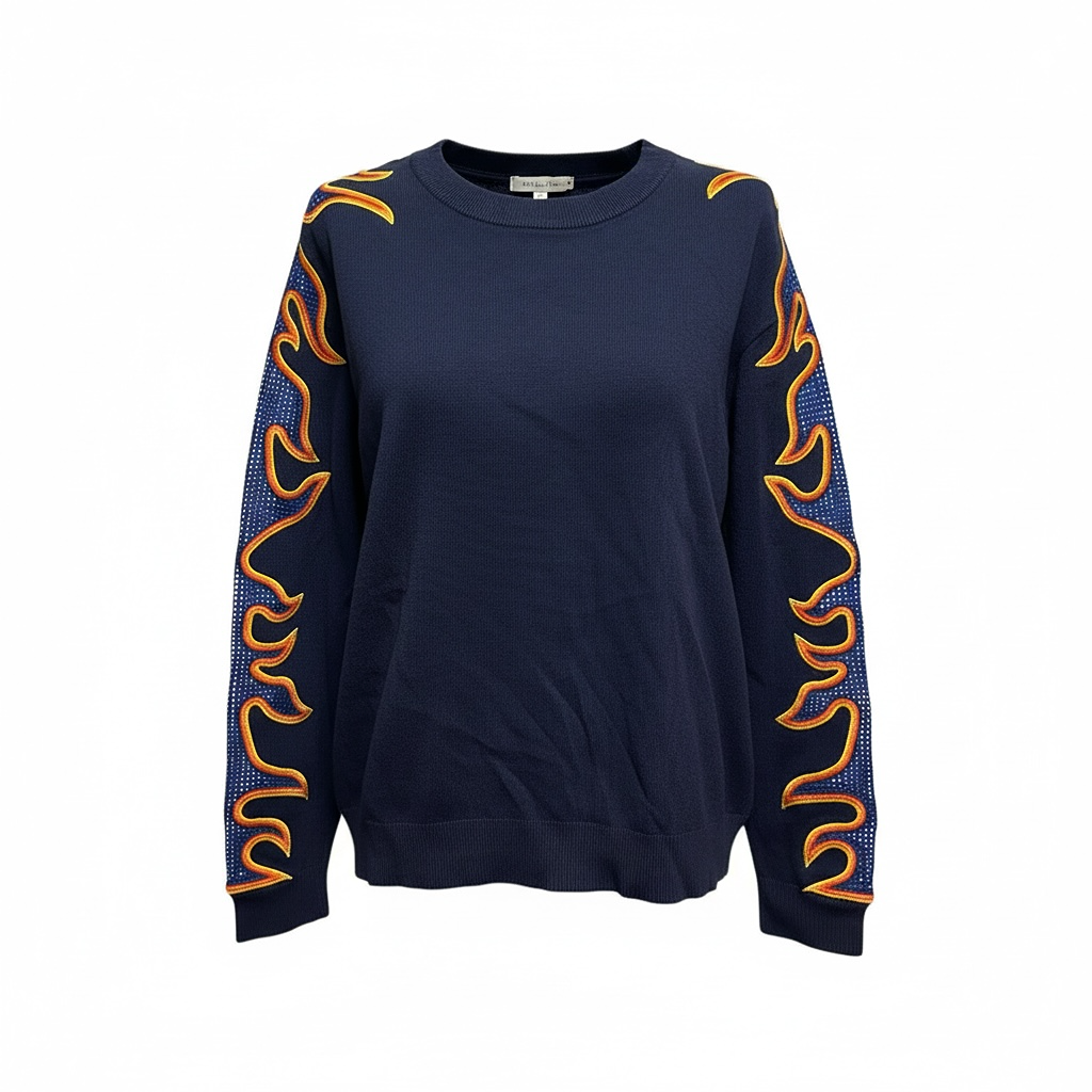 Pull femme Sandro - 2 - Blue - État : Excellent