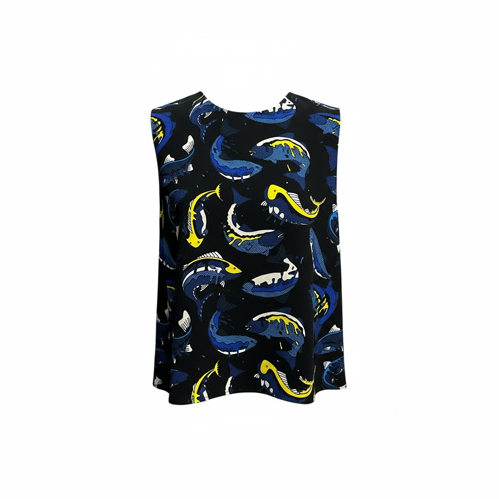 Blouse Kenzo - 36 - Bleu - État : Excellent