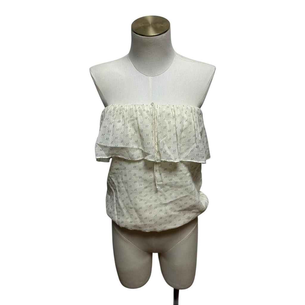 Top bandeau ba&sh - Xs - écru - État : Excellent