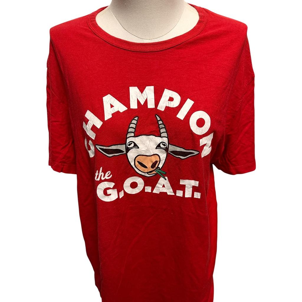 T-shirt Champion - L - Rouge - État : Excellent