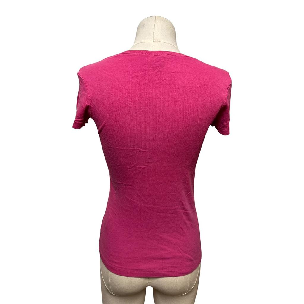 T-shirt Ralph Lauren Sport - S - Rose - État : Excellent