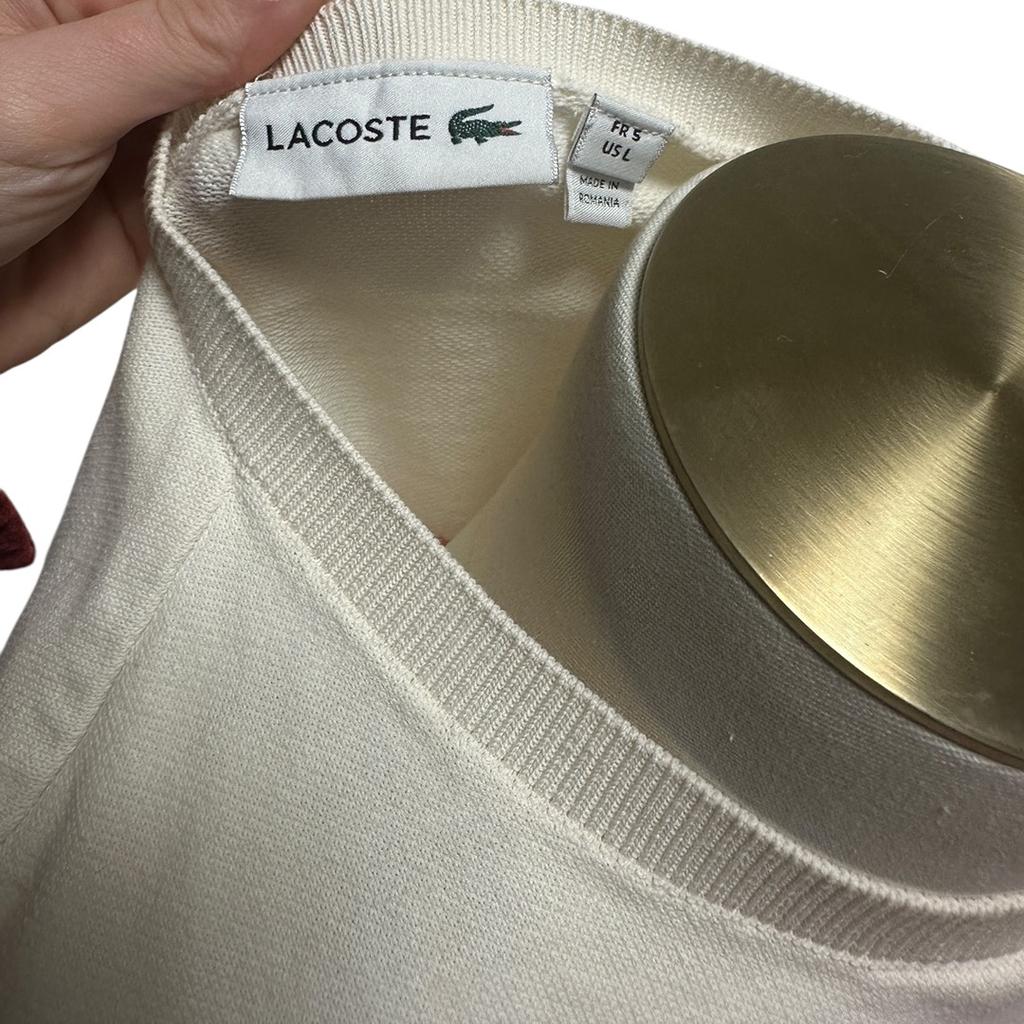 Autres Pull-over & Sweat-shirts Lacoste - L - Blanc - État :