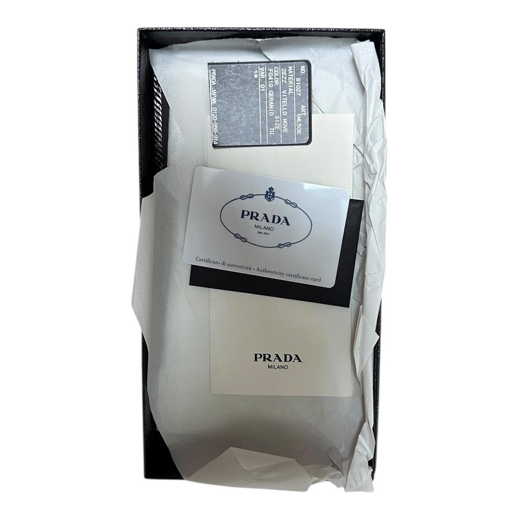 Porte-monnaie Prada - Taille unique - Rose - État : Excellent