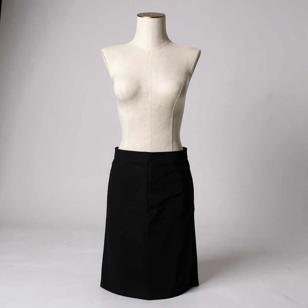 Jupes Longueur Genou Yves Saint Laurent - 42 - Noir - État :