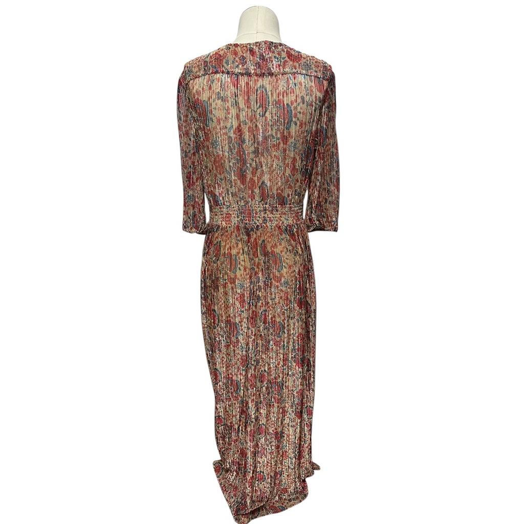 Robe Longue Ba&sh - Xs - Marron - État : Très Bon