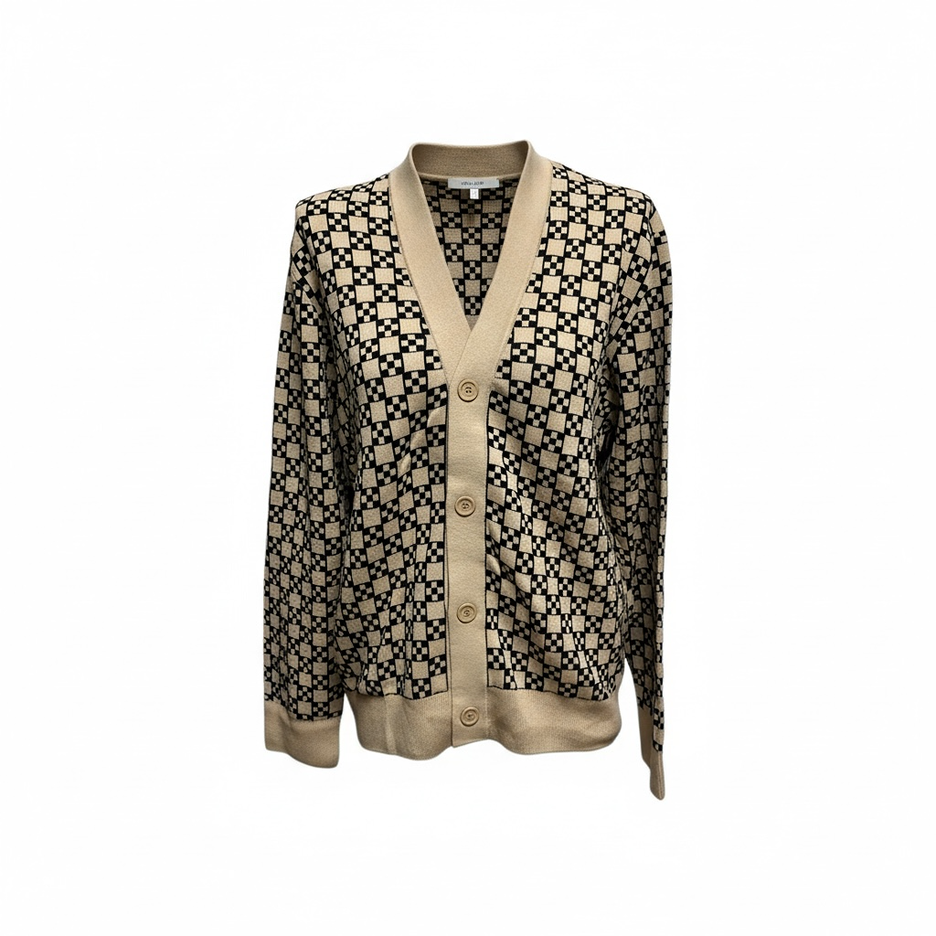 Cardigan Sandro - M - Beige - État : Neuf