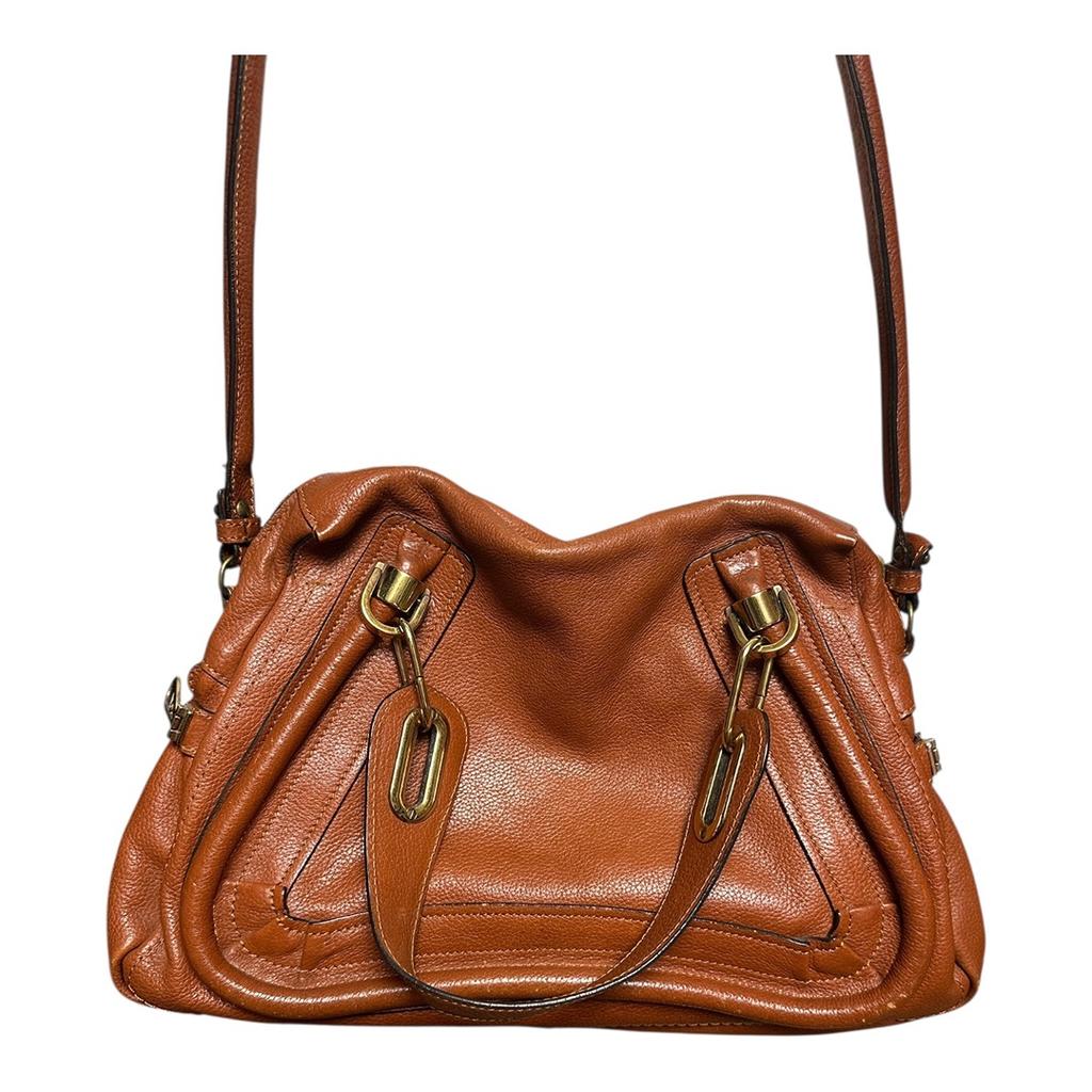 Sac à main Chloé Paraty - Taille unique - Brique - État : Excellent