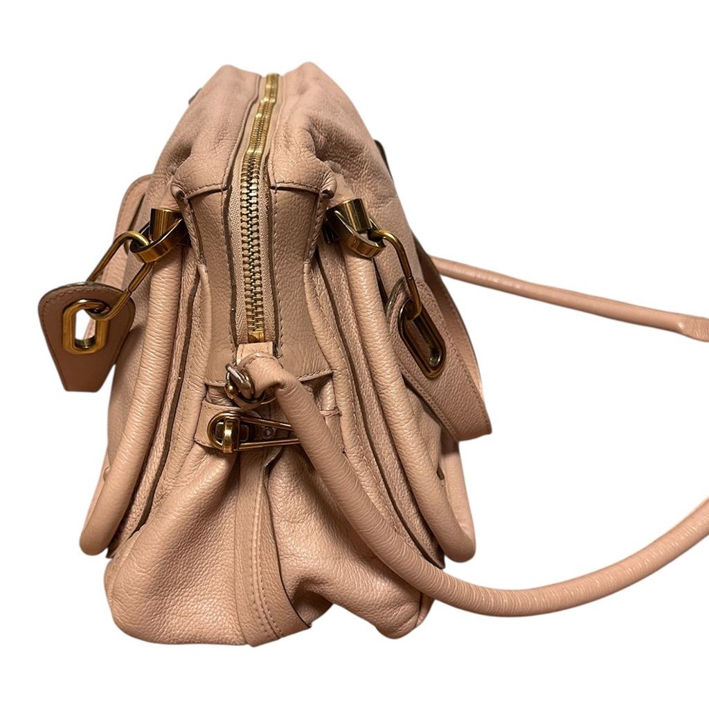Sac à main Chloé Paraty - Taille unique - Rose - État : Excellent
