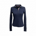 Polo manches longues Tommy Hilfiger - M - Navy - État : Excellent