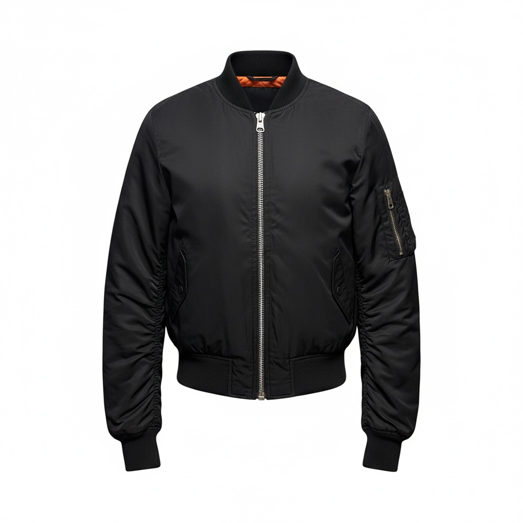 Bomber Topshop - 34 - Noir - État : Excellent