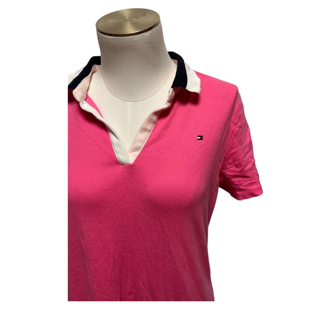 Robe polo Tommy Hilfiger - L - Rose - État : Excellent