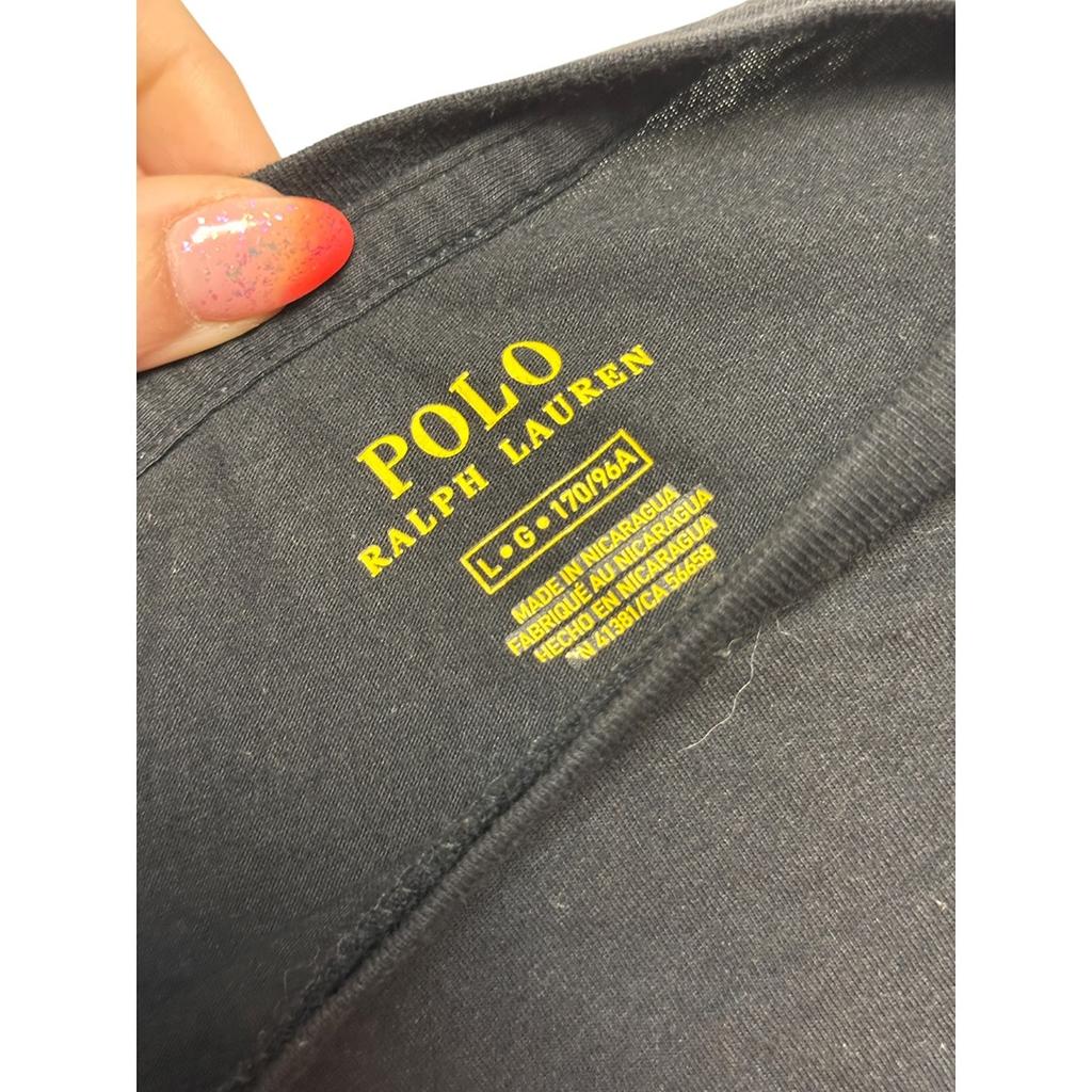 T-shirt Polo Ralph Lauren - L - Noir - État : Excellent