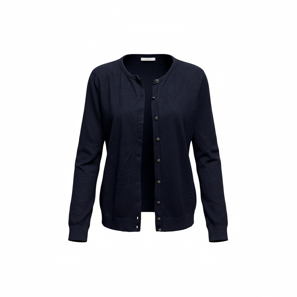 Cardigan Calvin Klein - S - Marine - État : Très Bon