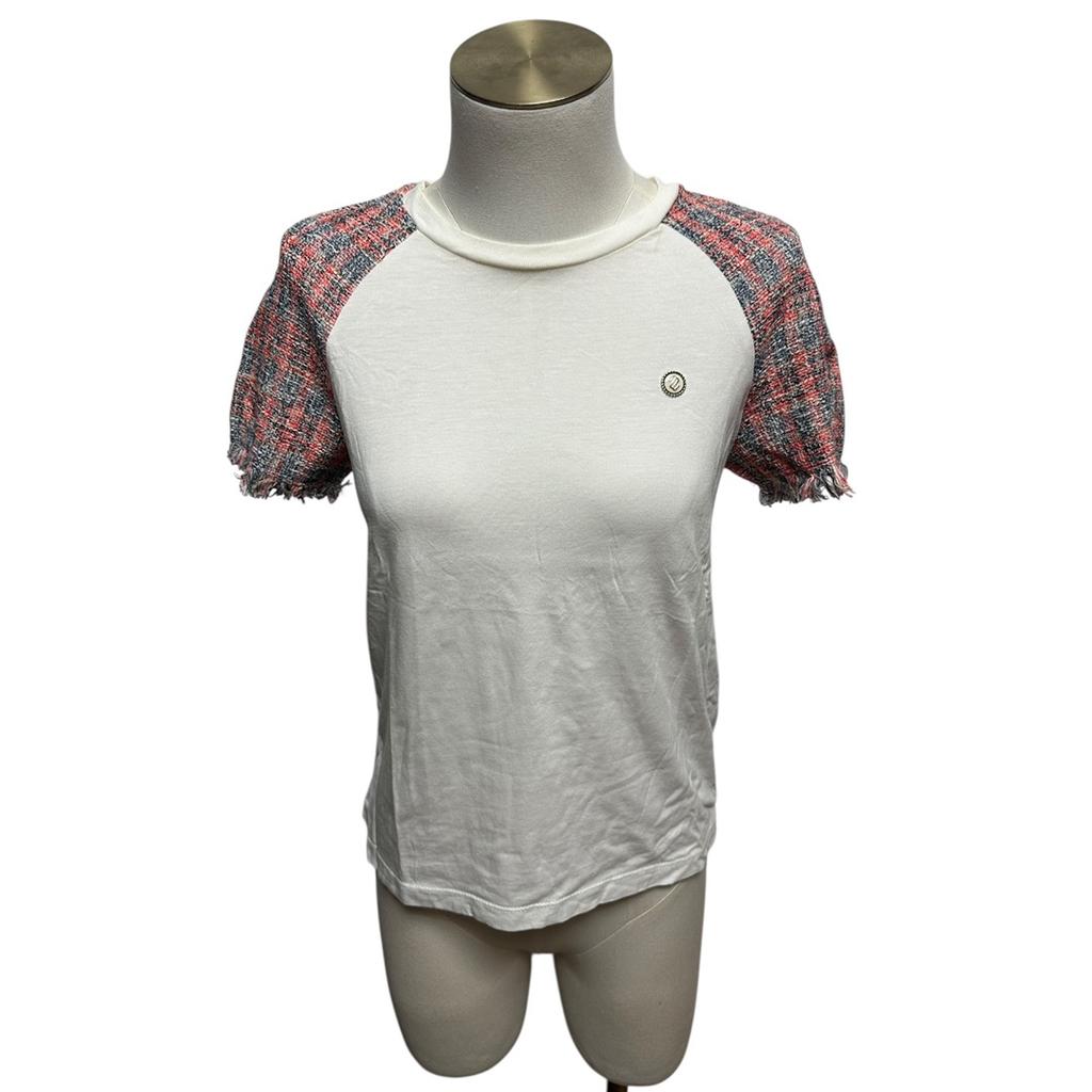 Blouses Manches Courte Maje - S - Blanc - État : Neuf