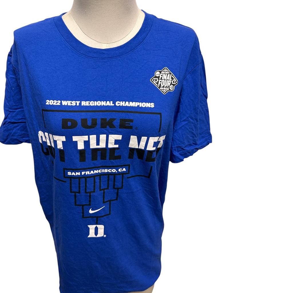 T-shirt Nike Duke Regional Champions - L - Bleu - État : Excellent