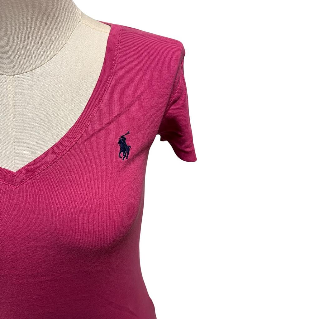 T-shirt Ralph Lauren Sport - S - Rose - État : Excellent