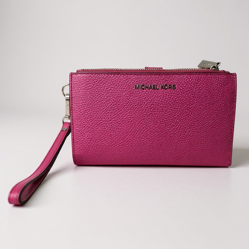 Porte-monnaie Michael Kors - Fuchsia - État : Excellent
