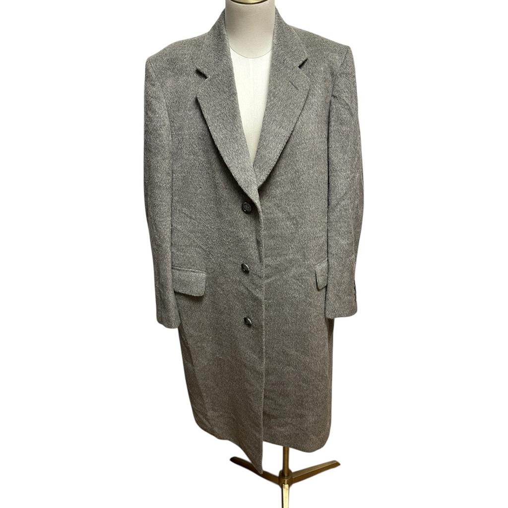 Manteau Long Christian Dior - Xl - Gris - État : Excellent