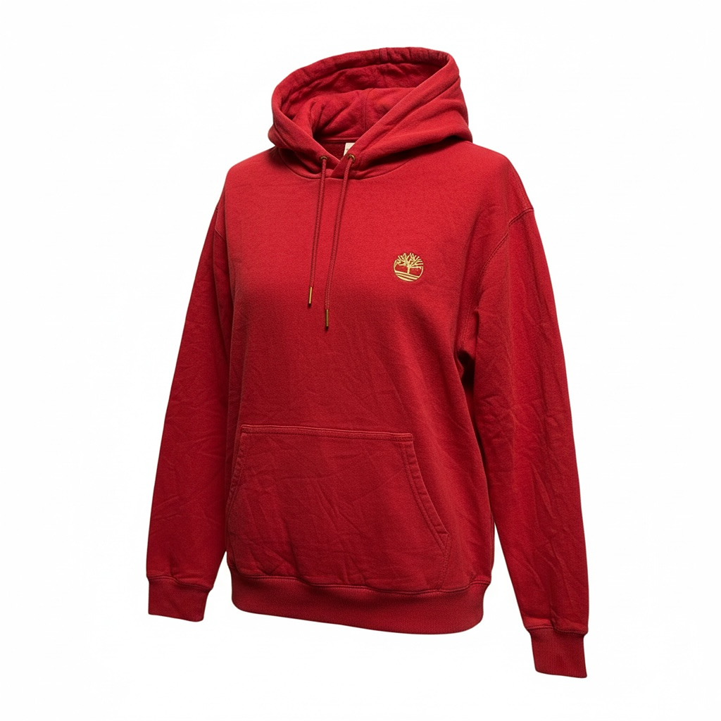 Sweat à capuche Timberland - L - Rouge - État : Excellent