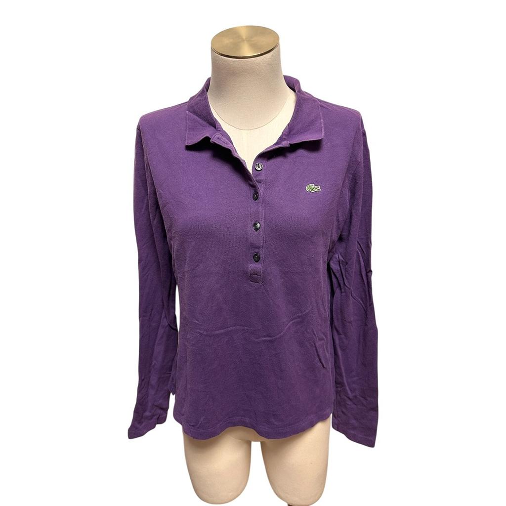Polo Lacoste - L - Violet - État : Excellent