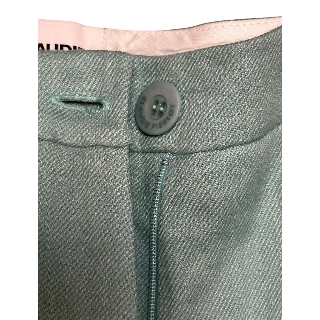 Pantalon large Claudie Pierlot - 36 - Vert d'eau - État : Excellent