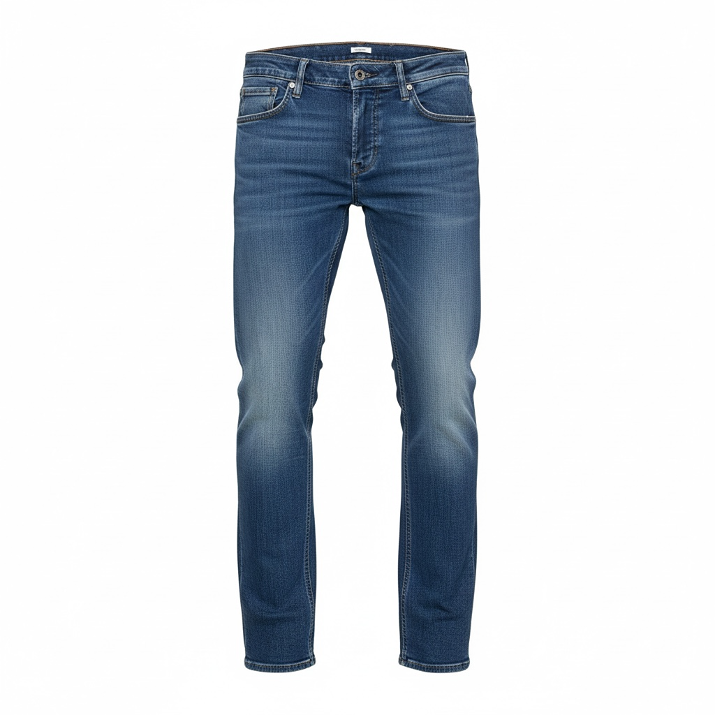 Jeans Coupe Droite Diesel - L - Bleu - État : Très Bon
