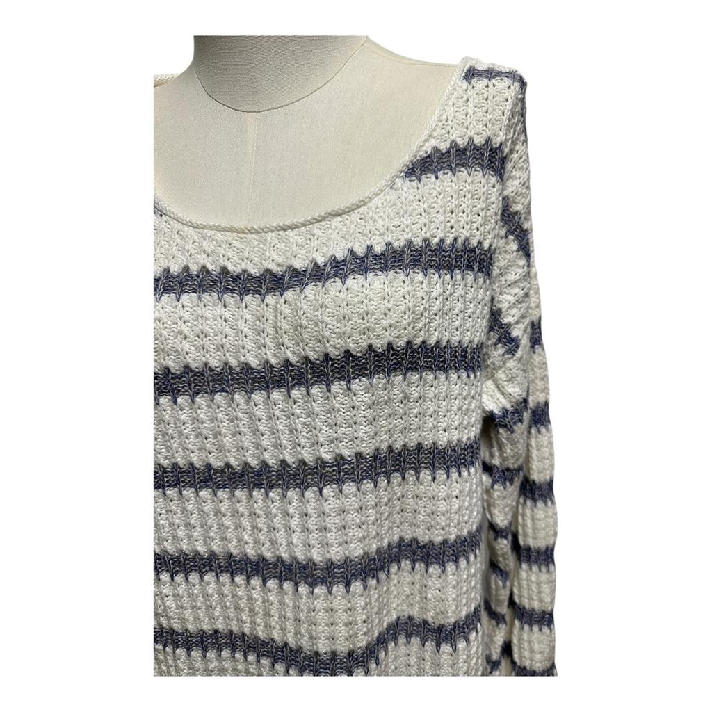 Pull Calvin Klein Jeans - Xl - Blanc et bleu - État : Excellent