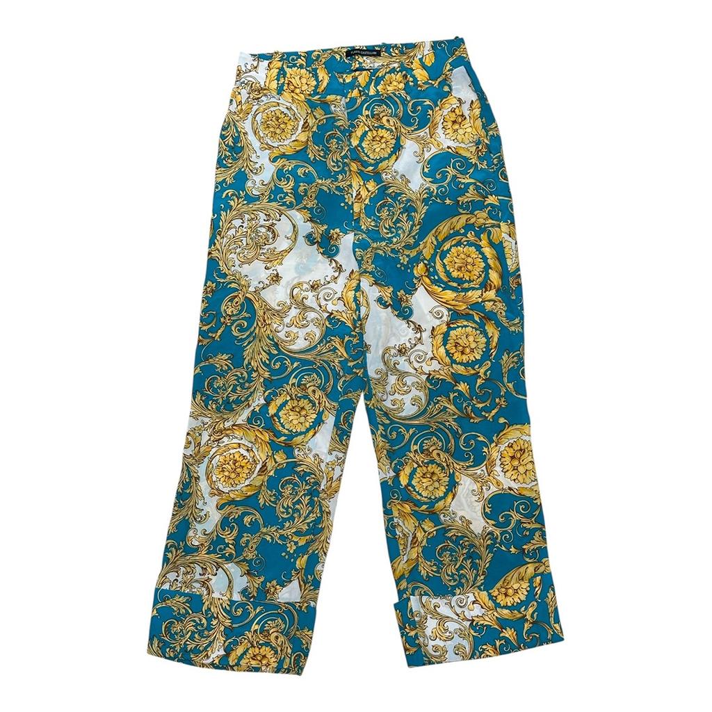 Pantalon Flavio Castellani - 42 - Turquoise - État : Excellent