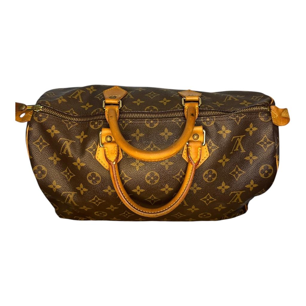 Sac à main Louis Vuitton Speedy 35- Taille unique - Marron - État : Excellent
