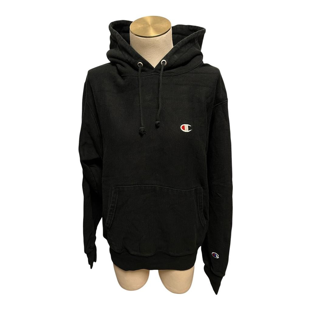 Sweat à capuche Champion - M - Noir - État : Excellent