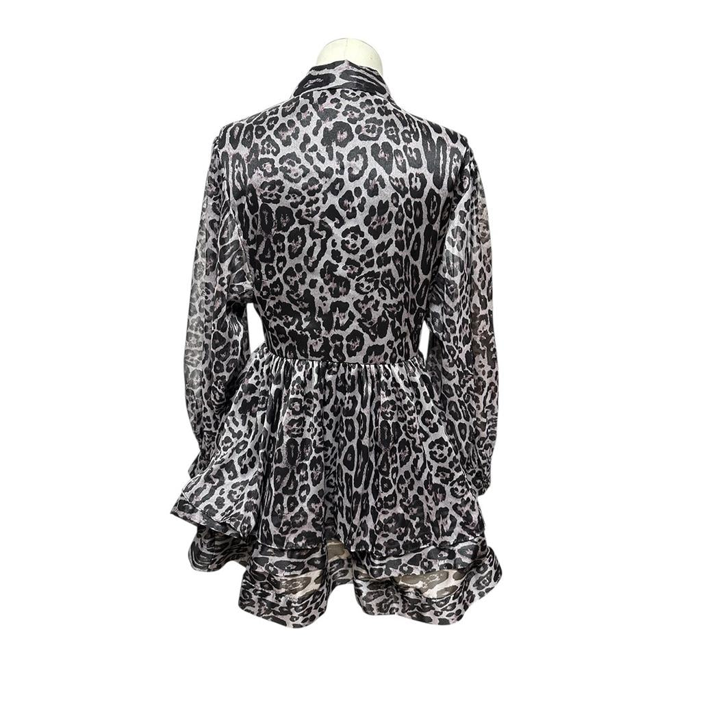 Robe Casual Sans Marque - 38 - Gris - État : Neuf