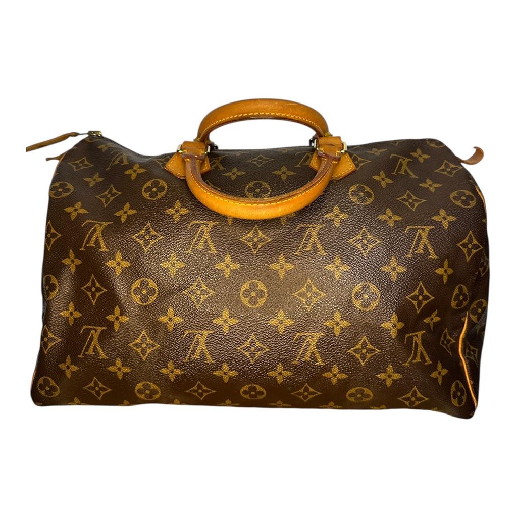 Sac à main Louis Vuitton Speedy 35- Taille unique - Marron - État : Excellent