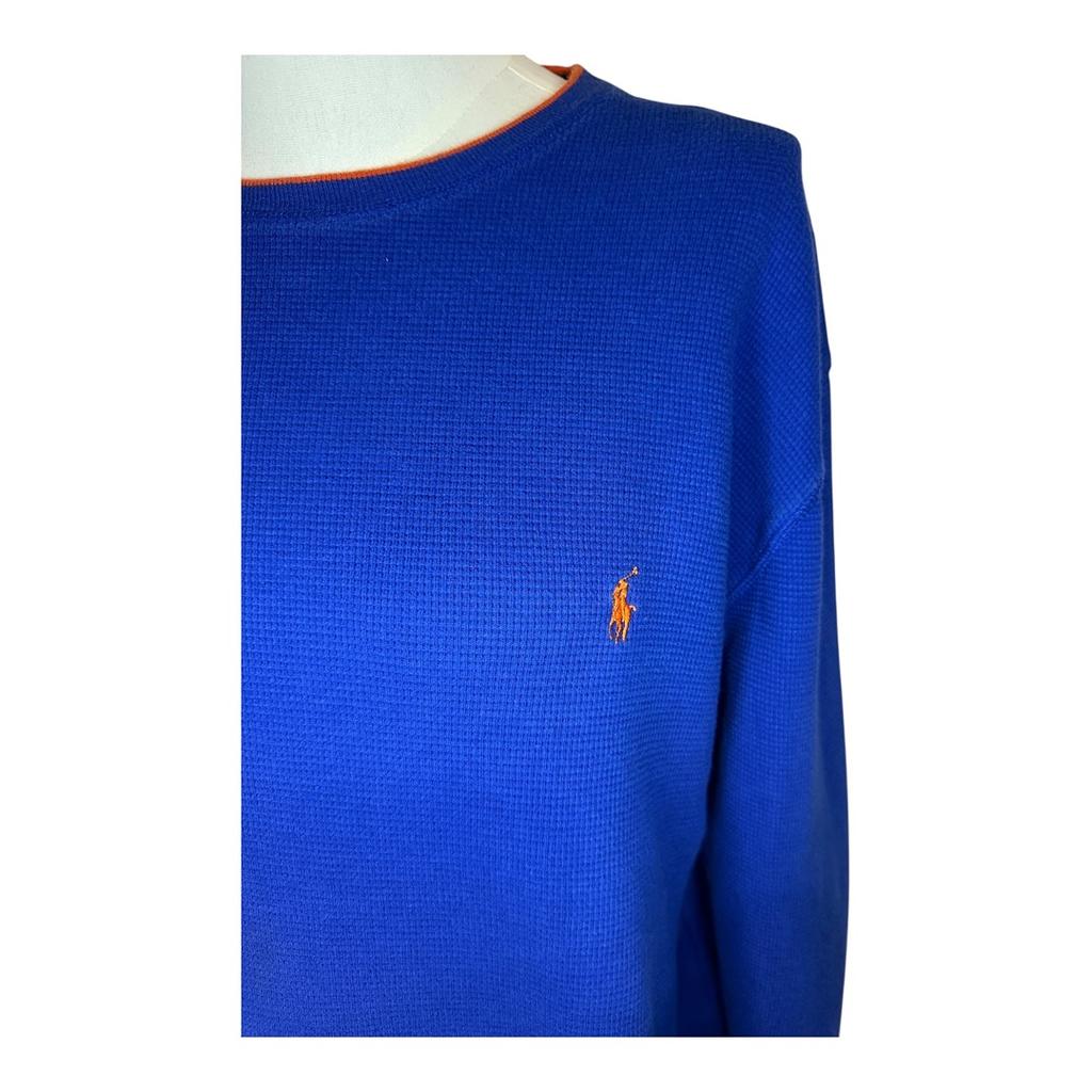Pull homme Polo Ralph Lauren - L - Bleu - État : Excellent