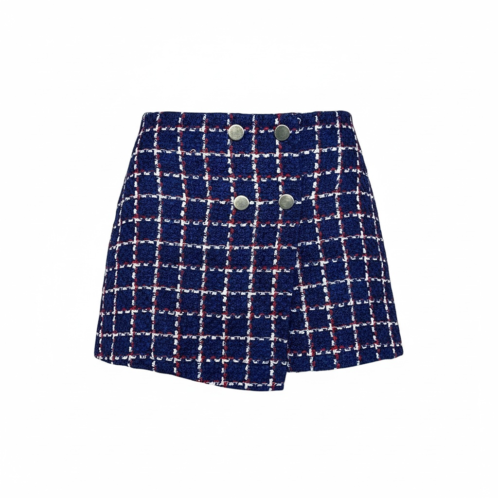 Jupe-short Mango - Xs - Bleu - État : Excellent