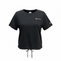 T-shirt crop top Champion - L - noir - État : Excellent