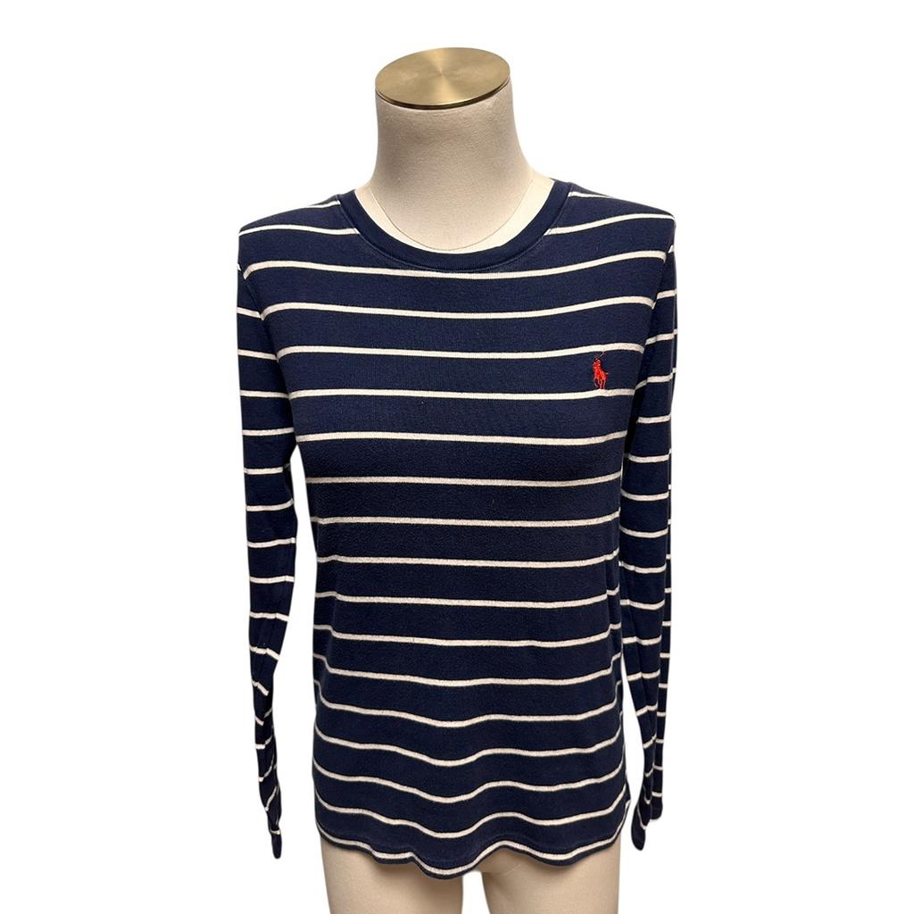T-shirt manches longues Ralph Lauren Sport - L - Marine - État : Excellent