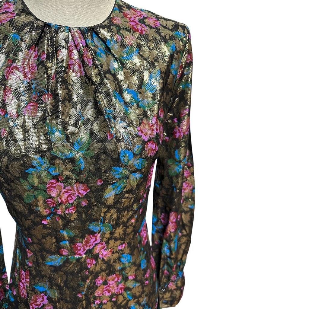 Robe Sandro - 36 - Noir doré - État : Excellent