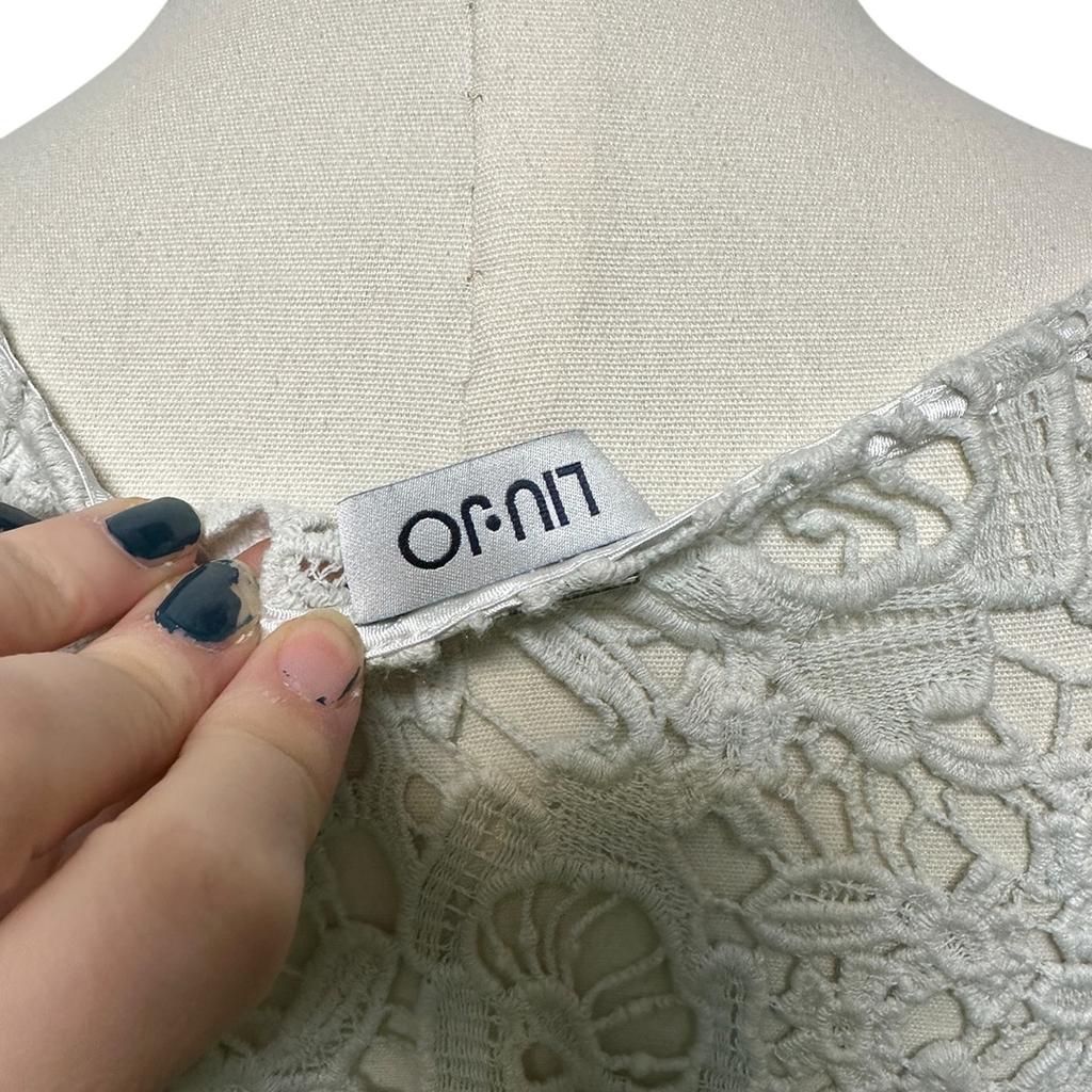 Robe Midi Liu Jo - 38 - Blanc - État : Très Bon