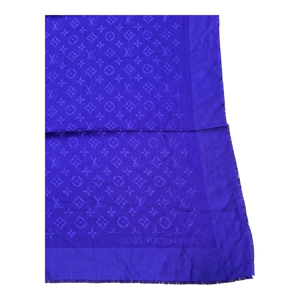 Echarpe Louis Vuitton - 140x140 - Violet - État : Excellent