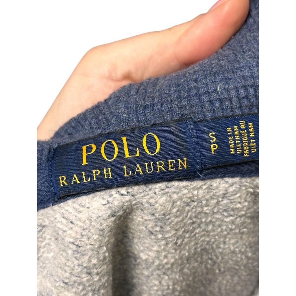Sweat à capuche zippé Polo Ralph Lauren - S - Bleu - État : Excellent