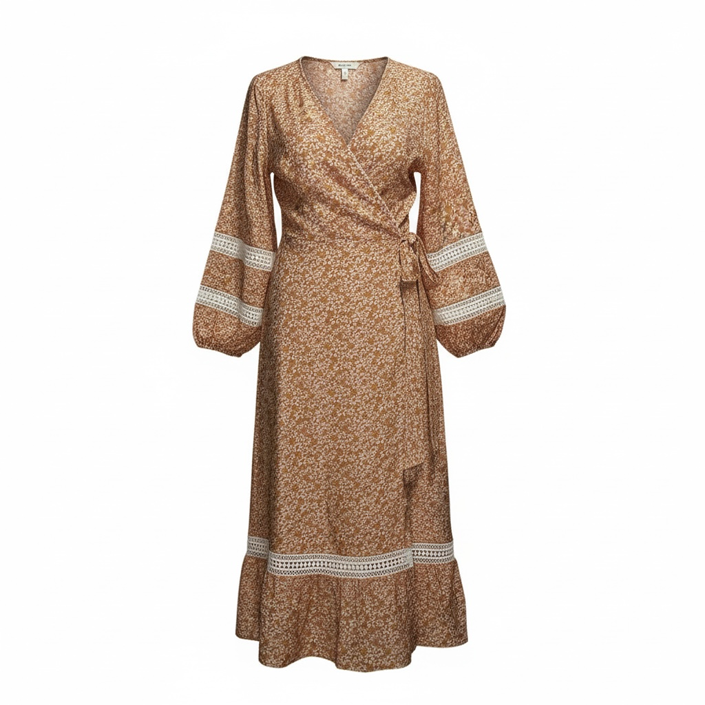 Robe Casual Maje - 40 - Blanc Abricot - État : Neuf avec étiquette