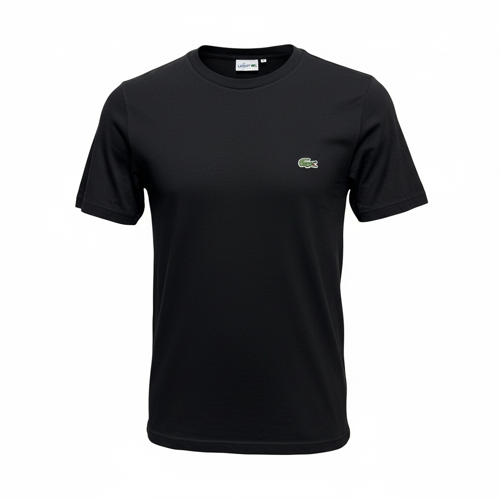 T-shirt Lacoste - L - Noir - État : Excellent