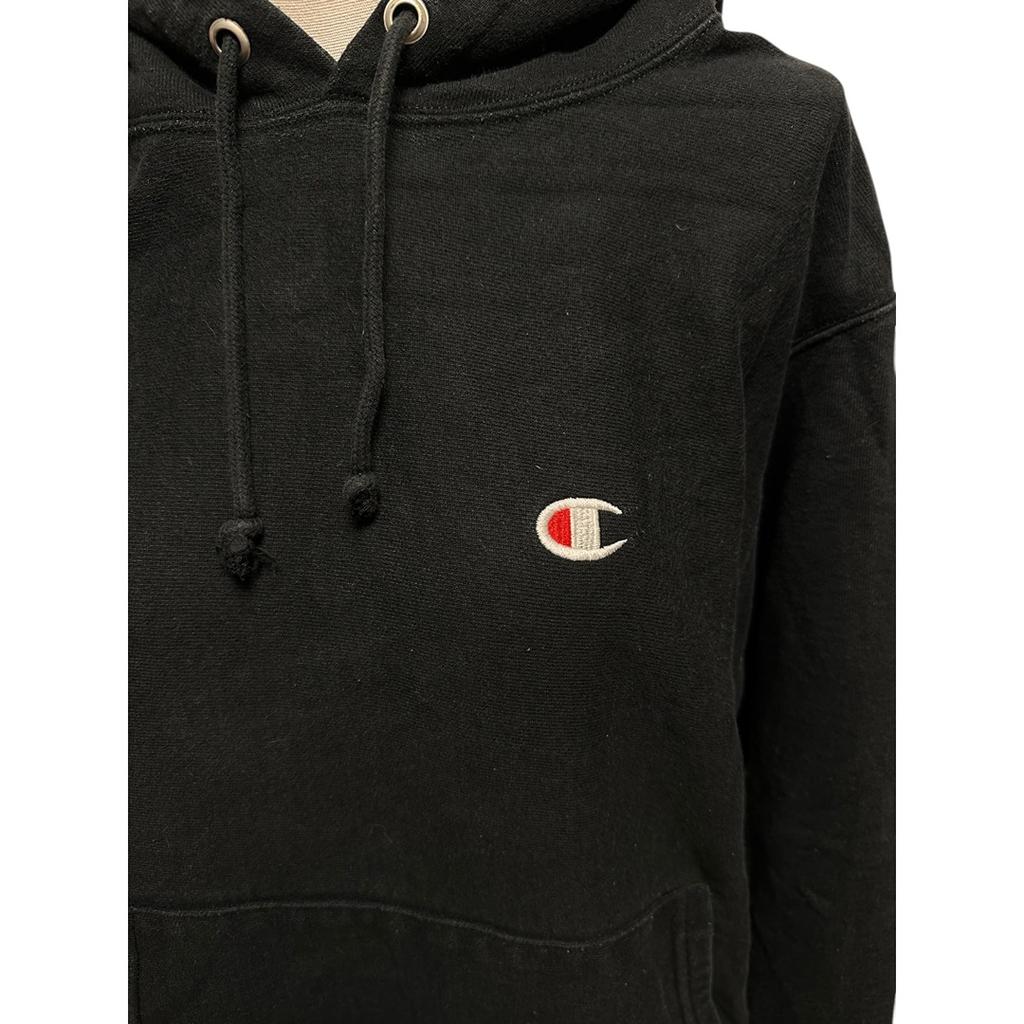 Sweat à capuche Champion - M - Noir - État : Excellent