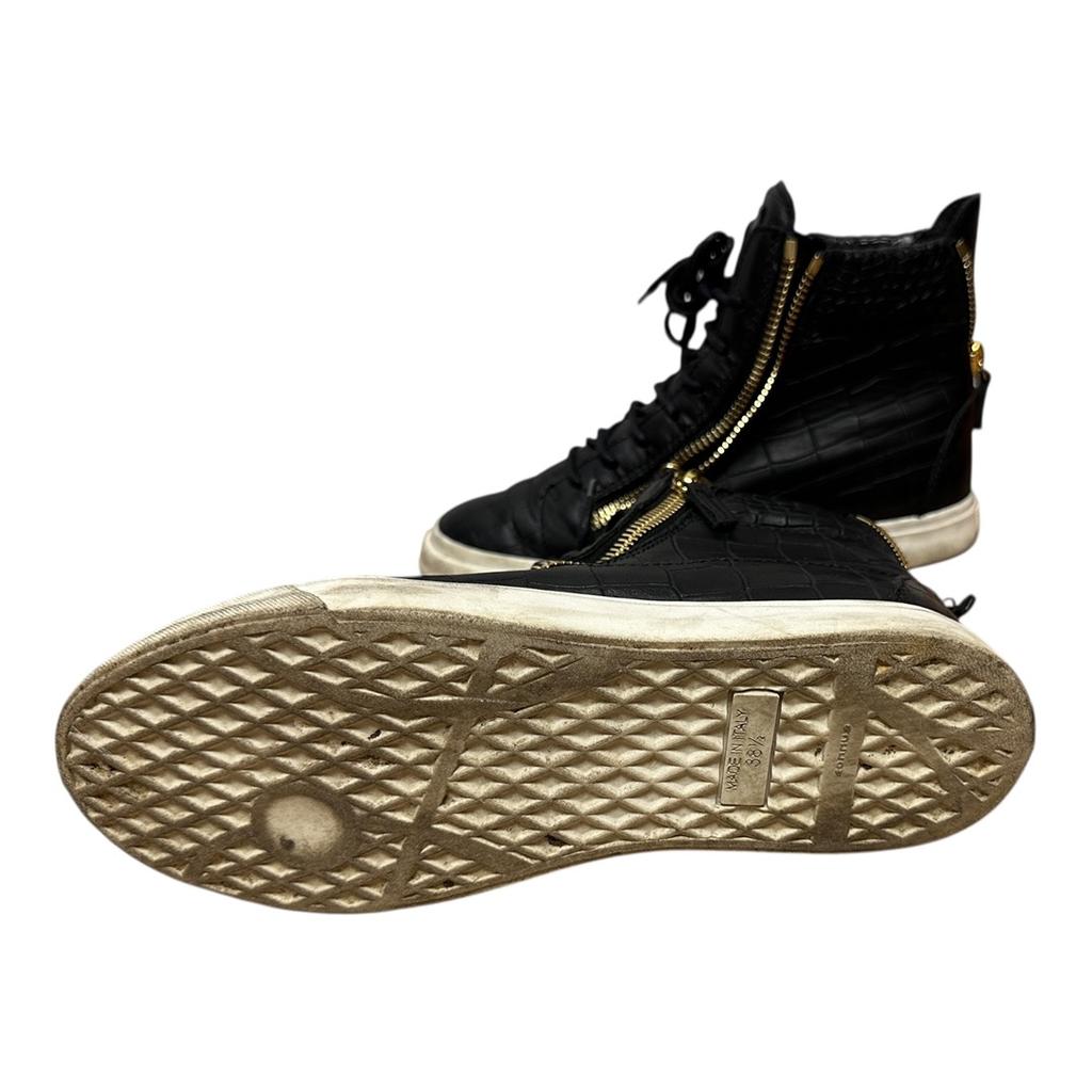 Baskets Giuseppe Zanotti - 38,5 - Noir - État : Très bon