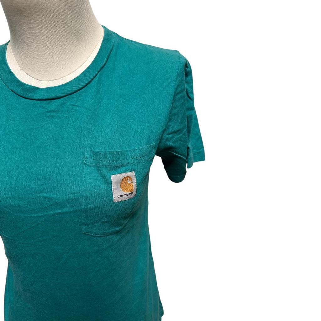 T-shirt femme Carhartt - S - Vert - État : Excellent