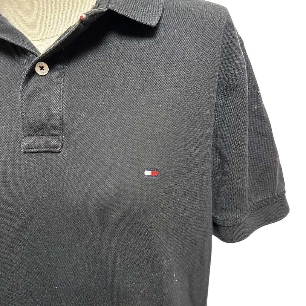 Polo Tommy Hilfiger - M - Noir - État : Excellent