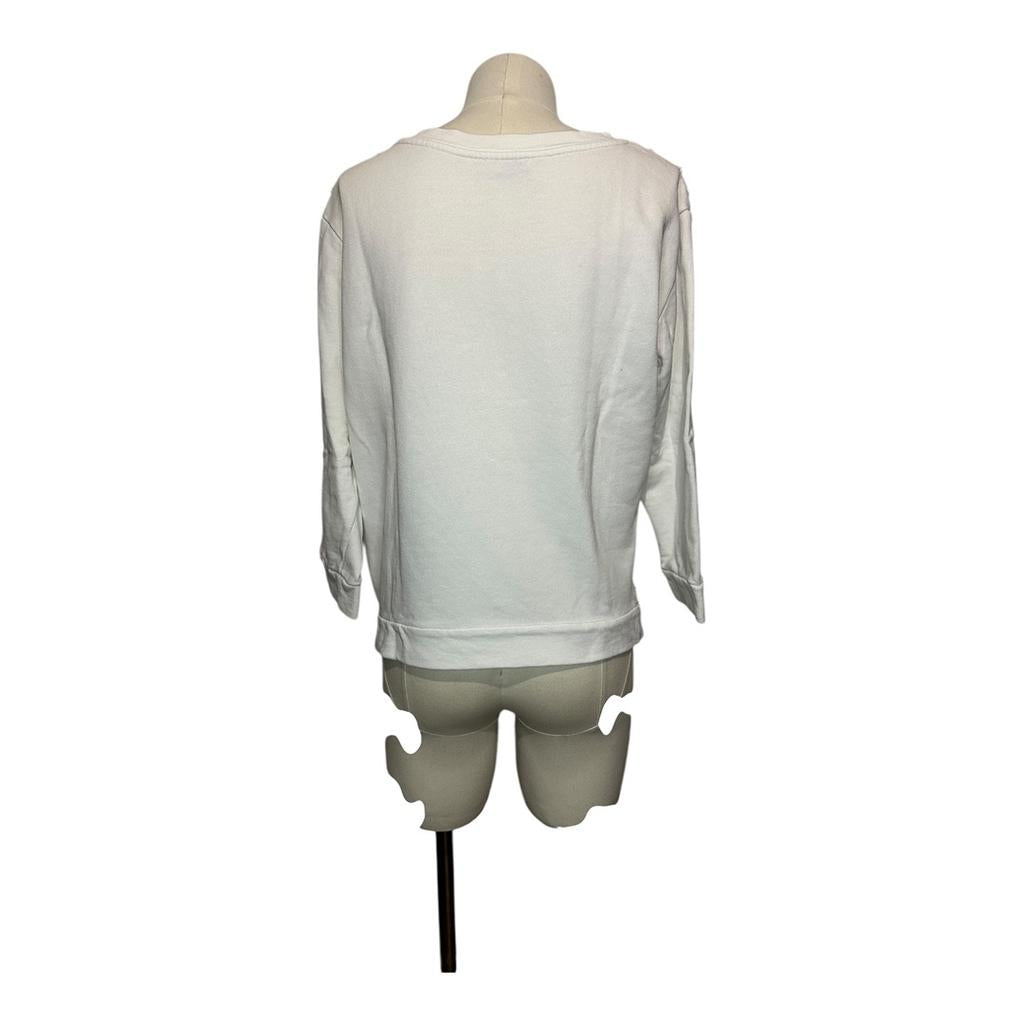 Sweat & Sweat À Capuche Moncler - L - Blanc - État : Trèsbon