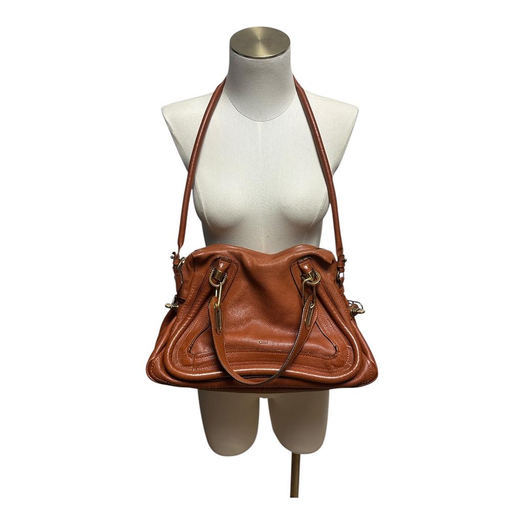 Sac à main Chloé Paraty - Taille unique - Brique - État : Excellent