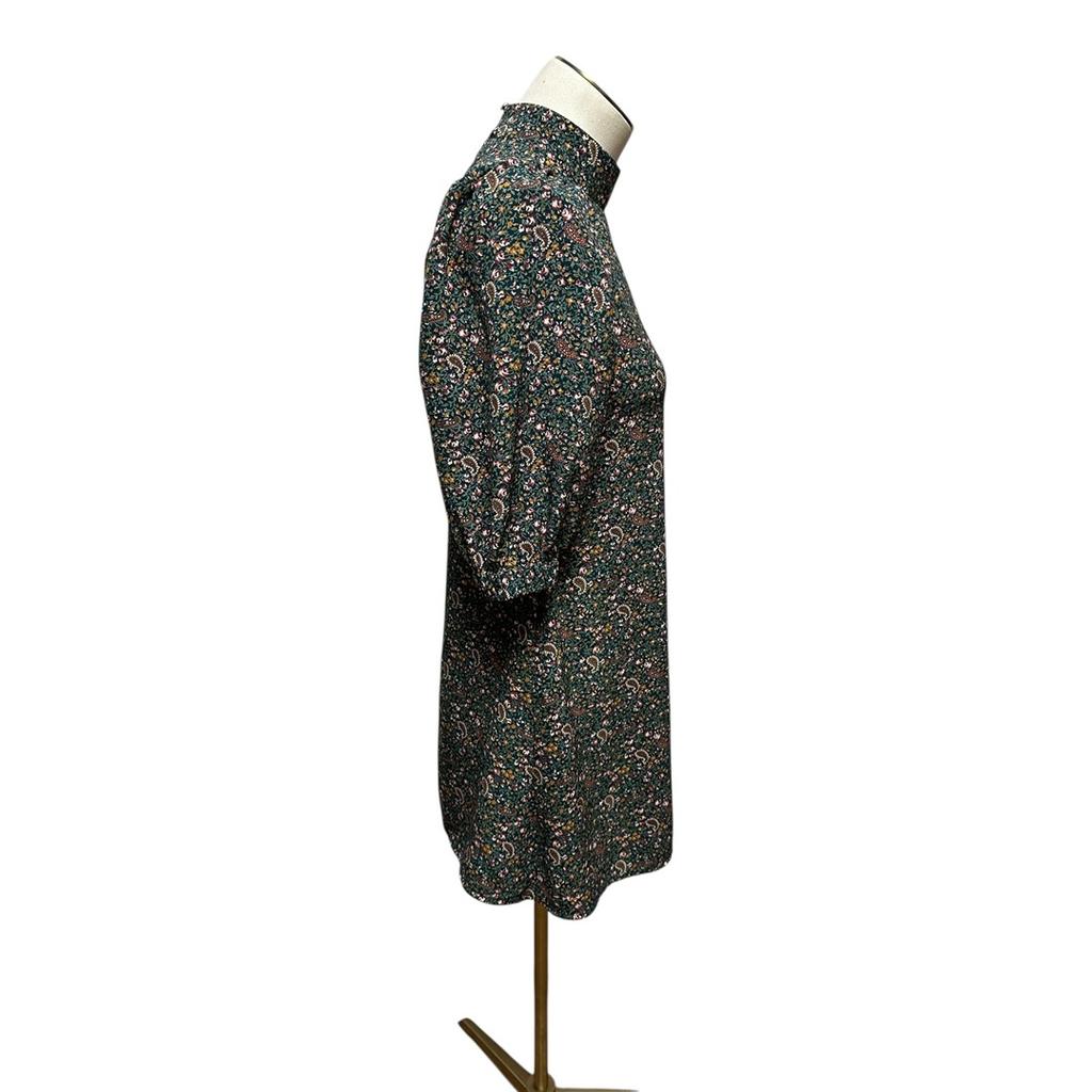 Robe & me Unlimited - 36 - vert foncé fleuri - État : Excellent