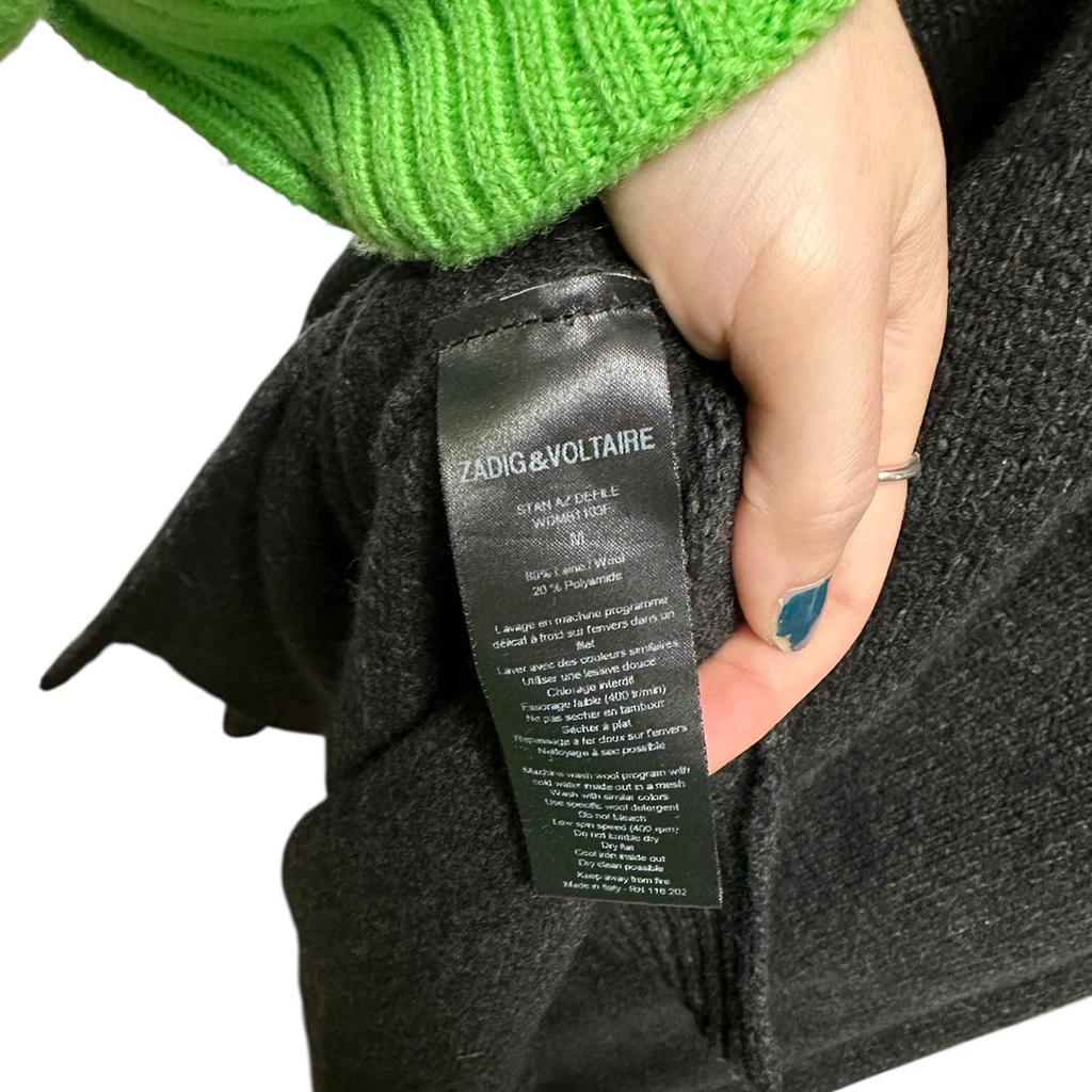 Pull col roulé Zadig & Voltaire - M - Noir - État : Excellent